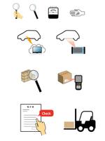 CUBE (cube1)さんの業務フローに入れるアイコンイラスト作成への提案