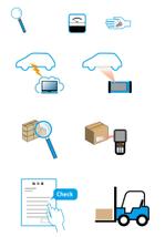 CUBE (cube1)さんの業務フローに入れるアイコンイラスト作成への提案