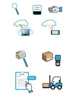 CUBE (cube1)さんの業務フローに入れるアイコンイラスト作成への提案