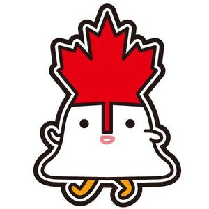 iknow (inoue_mistue)さんのカナダをPRするゆるキャラ「かなたん」のデザインへの提案