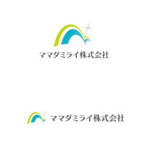 marutsuki (marutsuki)さんの新会社「ママダミライ株式会社」のロゴへの提案