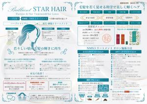 gaku 2525 (gaku2525)さんのヘアケア新商品の説明用リーフレットへの提案