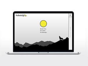 デザインの玉子 (web_no_tamago)さんのWebコンサル・制作会社のコーポレートサイトTop1枚のみへの提案