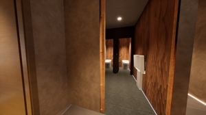 ADESIGN (adesign2020)さんの和食店　男子トイレの空間・内装デザインの募集への提案
