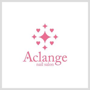 さんのネイルサロン「Aclange」のロゴ作成への提案