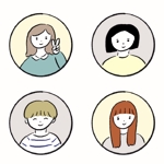 ニシダミク│ゆるやさイラストレーター (maaikka_illustration)さんの番組ロゴにつける女性のイラストへの提案