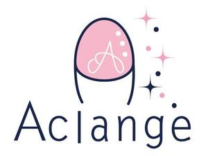 さんのネイルサロン「Aclange」のロゴ作成への提案