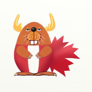 kropsworkshop (krops)さんのカナダをPRするゆるキャラ「かなたん」のデザインへの提案