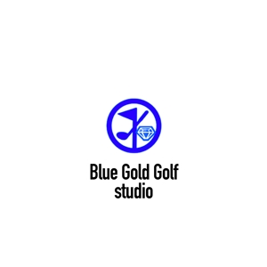 Pithecus (Pithecus)さんのゴルフショップ「Blue Gold Golf studio」のロゴ作成への提案