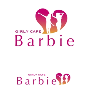 oo_design (oo_design)さんの「girly cafe Barbie(ガーリーカフェバービー)」のロゴ作成への提案