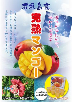 design_studio_be (design_studio_be)さんの石垣島産完熟マンゴーを紹介するポスター制作への提案