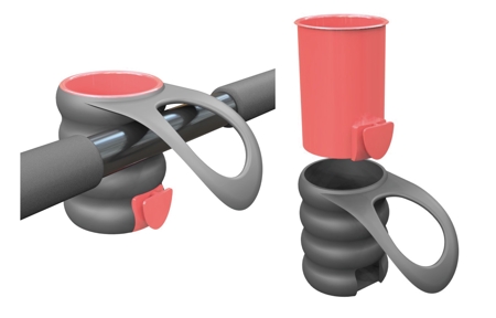 cross-design (cross-design)さんの各メーカーのベビーカーに取り付け可能でデザイン性に優れたカップホルダーへの提案