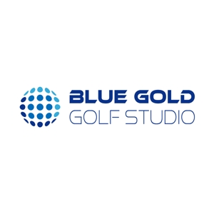 株式会社オレンジスペック (yz-xncsk)さんのゴルフショップ「Blue Gold Golf studio」のロゴ作成への提案