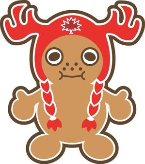 heesuke (heeske)さんのカナダをPRするゆるキャラ「かなたん」のデザインへの提案