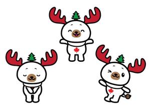 Gu333 ()さんのカナダをPRするゆるキャラ「かなたん」のデザインへの提案