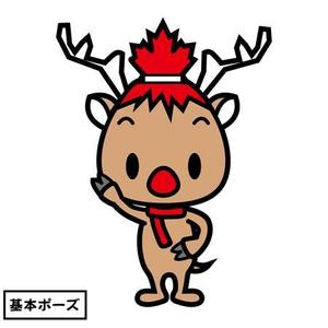 the-doorsさんのカナダをPRするゆるキャラ「かなたん」のデザインへの提案