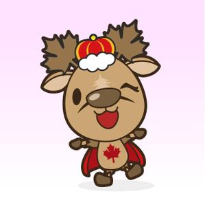 Take_ (vilaru)さんのカナダをPRするゆるキャラ「かなたん」のデザインへの提案
