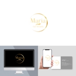 angie design (angie)さんのマツエクサロン　「Maria eye beauty」 のロゴマークへの提案