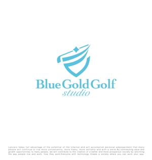 tog_design (tog_design)さんのゴルフショップ「Blue Gold Golf studio」のロゴ作成への提案