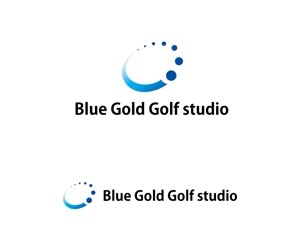 tukasagumiさんのゴルフショップ「Blue Gold Golf studio」のロゴ作成への提案