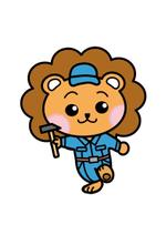 ムーブオン (move-on)さんの住宅リフォーム会社のライオンキャラクター制作依頼への提案