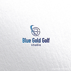 tsugami design (tsugami130)さんのゴルフショップ「Blue Gold Golf studio」のロゴ作成への提案
