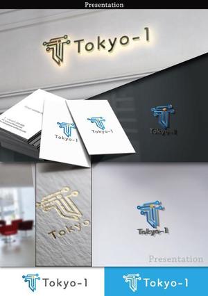 VNFdesign (late_design)さんの製薬会社向けスーパーコンピューター関連新規サービス「Tokyo-1（トウキョウ・ワン）」のロゴへの提案