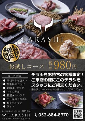近藤優哉 ()さんの焼肉屋のキャンペーンチラシ作成への提案