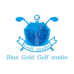 teppei (teppei-miyamoto)さんのゴルフショップ「Blue Gold Golf studio」のロゴ作成への提案