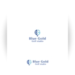 KOHana_DESIGN (diesel27)さんのゴルフショップ「Blue Gold Golf studio」のロゴ作成への提案