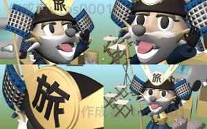 tos0001 (tos0001)さんの日本最大級キャンピングカーレンタル「ジャパンキャンピングカーレンタルセンター」のキャラクターデザインへの提案