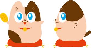 nougo (noguo3)さんのお金にまつわる教育アプリの愛らしいメインキャラクターデザインへの提案