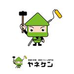 marukei (marukei)さんの雨漏り修理・屋根リフォーム専門店「ヤネケン」のキャラクターロゴへの提案