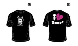 seisaku8570さんの「けやきひろば　秋のビール祭り」販売用Ｔシャツへの提案