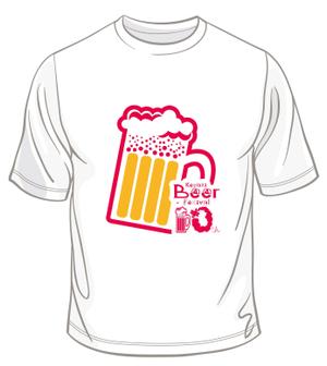 seisaku8570さんの「けやきひろば　秋のビール祭り」販売用Ｔシャツへの提案