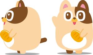 nougo (noguo3)さんのお金にまつわる教育アプリの愛らしいメインキャラクターデザインへの提案