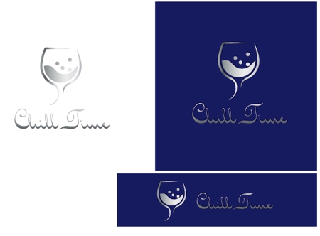 arc design (kanmai)さんのBAR「Chill Time」のロゴ作成依頼への提案