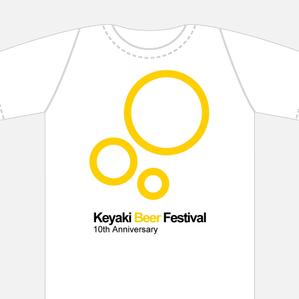ノギタカマサ (noil)さんの「けやきひろば　秋のビール祭り」販売用Ｔシャツへの提案