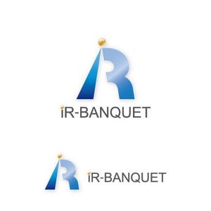 coco design (tomotin)さんの「iR-BANQUET　または　アイアールバンケット」のロゴ作成への提案