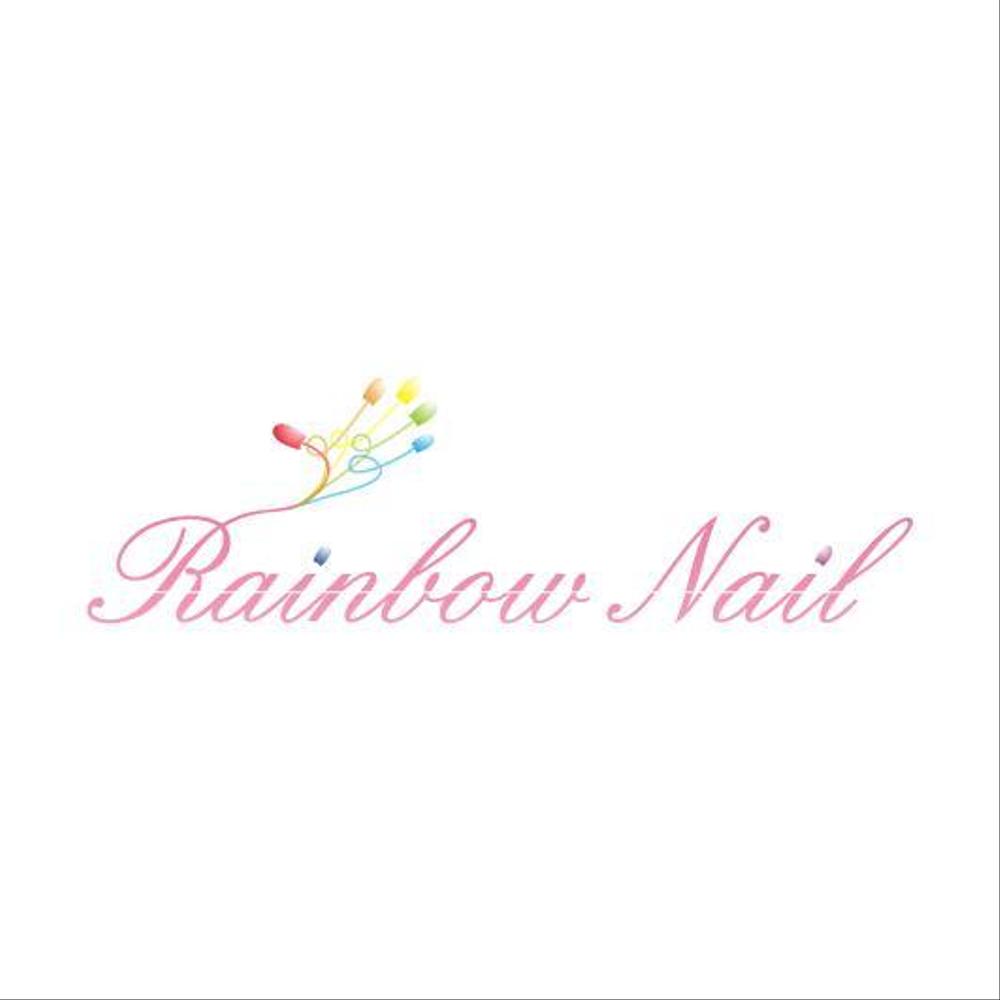 Rainbow Nail ロゴ案１　up.jpg