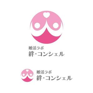 j-design (j-design)さんの婚活・結婚相談所事業　【婚活ラボ　絆・コンシェル】のロゴへの提案