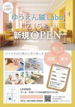 Choco.design (Chocodesign)さんの鍼灸院「ゆうえん鍼Labo」のポスターへの提案