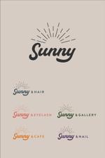 loguma (loguma)さんのヘアサロンを中心にした複合店舗Sunnyのロゴへの提案