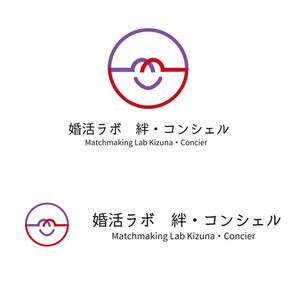 田中　威 (dd51)さんの婚活・結婚相談所事業　【婚活ラボ　絆・コンシェル】のロゴへの提案