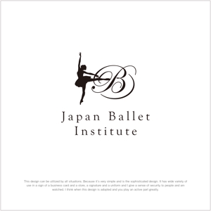 wasteland ()さんのクラシックバレエ技能検定団体「ジャパン・バレエ（Japan Ballet Institute」のロゴへの提案