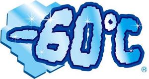 参音 (three-sounds)さんの-60℃まで冷えるプロ向け超低温冷凍庫の温度ロゴの作成をお願い致します。への提案