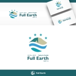 Q (qtoon)さんのネイチャーガイド「Full Earth」のロゴ（商標登録なし）への提案