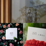 かめだまほ (kame_maho)さんのWedding Photoサイト「 I WILL 」のロゴへの提案