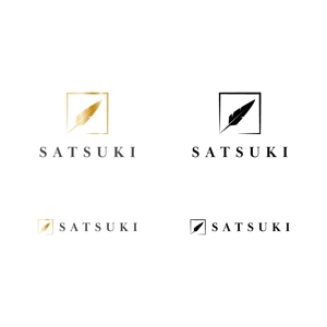 BUTTER GRAPHICS (tsukasa110)さんの美容に特化したサロン【SATSUKI】のロゴへの提案