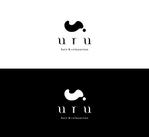 DI (desig_imagine)さんの美容院　【uru hair&rilaxation】　のロゴへの提案